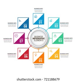 Business Timeline Infographics Template.