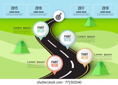business timeline. organization. road map infographic, Design template.  Vector Illustration
