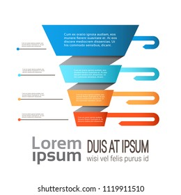 Business Timeline Prozessdiagramm Infografiktafelvorlage verwendet für Präsentation und Workflow-Layout-Diagramm, Web-Design. Infografik-Datenkollektion, Kopienraum, Vektorgrafik