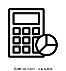 business tool thin line icon

