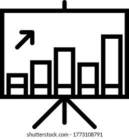 business tools presentation vector icon for apps and web