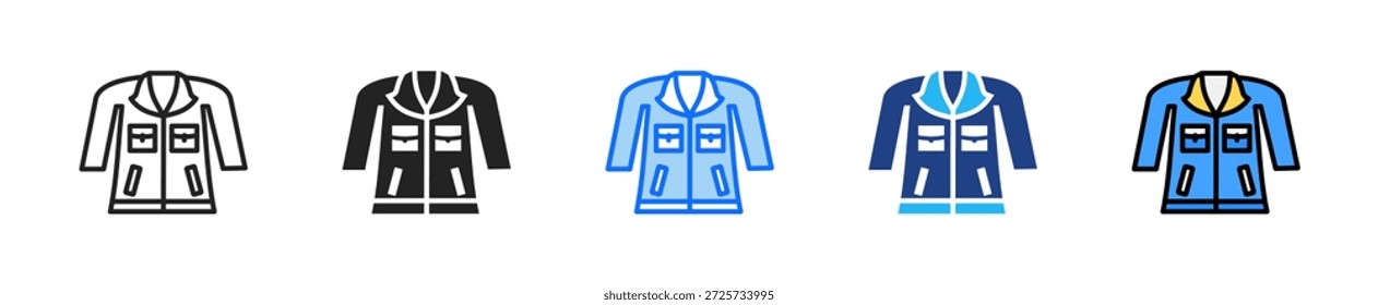 Business Trainee Icon Set Coleção de Vários Estilos