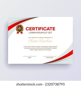 Business, Training Achievement Certificate Template