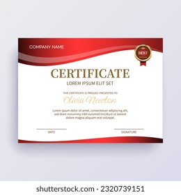 Business, Training Achievement Certificate Template