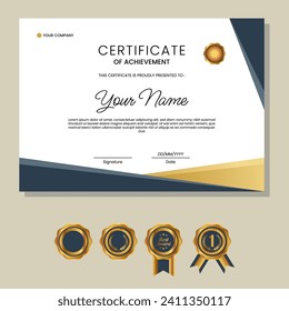 Business, Training Achievement Certificate Template
