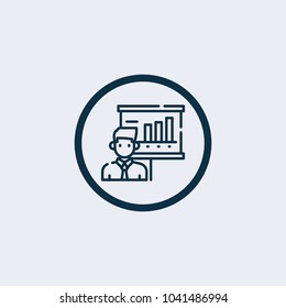 Business training icon
