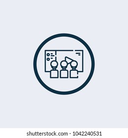 Business training icon