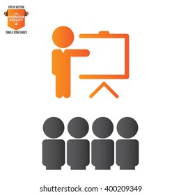 Business Training Icon 