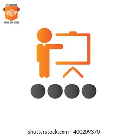 Business Training Icon 