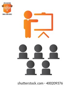 Business Training Icon 