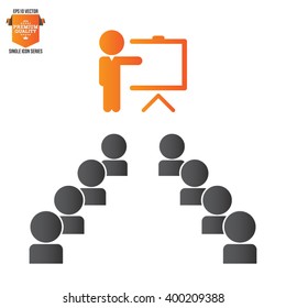 Business Training Icon 