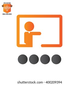 Business Training Icon 