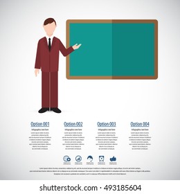 Business Training Infographics.EPS10 file.All elements are in separated layers - fully and easy editable. 
