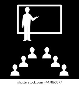 Business Training And Learning Icon