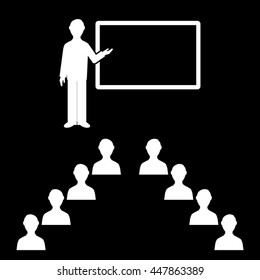Business Training And Learning Icon