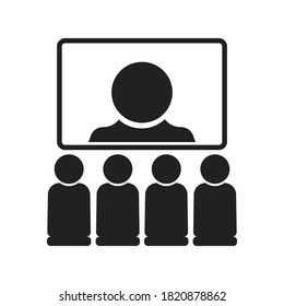 Business Training And Learning Single Icon Vector Illustration