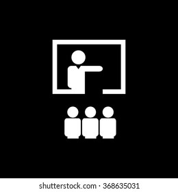Business Training And Learning Single Icon