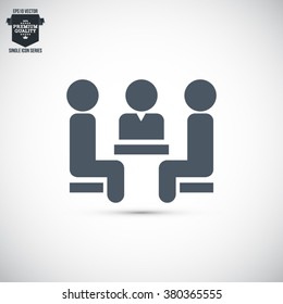 Business Training And Learning Single Icon Vector Illustration