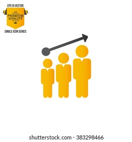 Business Training And Learning Single Icon Vector Illustration