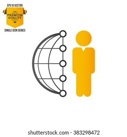 Business Training And Learning Single Icon Vector Illustration