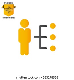 Business Training And Learning Single Icon Vector Illustration