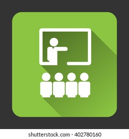 Business Training And Learning Single Icon