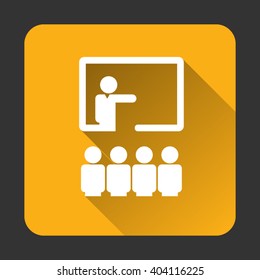 Business Training And Learning Single Icon
