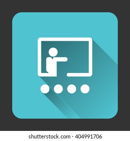 Business Training And Learning Single Icon