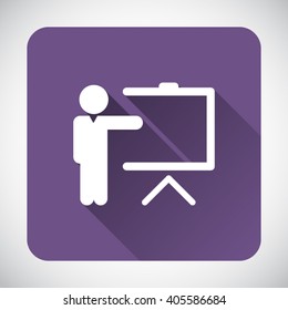 Business Training And Learning Single Icon