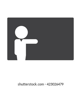 Business Training And Learning Single Icon