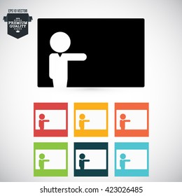 Business Training And Learning Single Icon