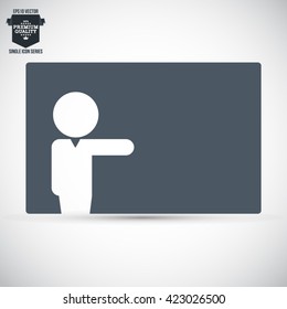 Business Training And Learning Single Icon