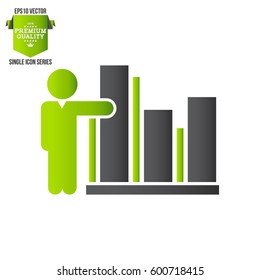 Business Training And Learning Single Icon Vector Illustration