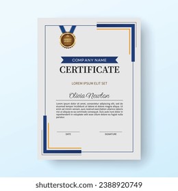 Business, Training Performance Certificate Template