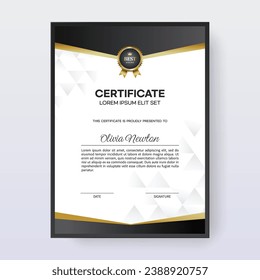 Business, Training Performance Certificate Template