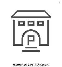 Business training school vector icon design for business training concept design element.