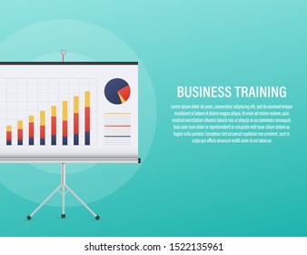 Business training staff, concept. Briefing meeting. Corporate training, seminar. Conference employee. Training conference planning business decisions.