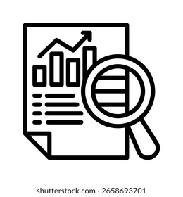 Business Transparency icon line vector illustration