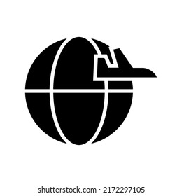 business trave icon or logo isolated sign symbol vector illustration - high quality black style vector icons
