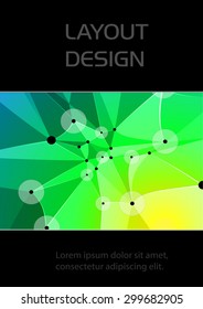 Business triangles template easy all editable