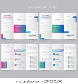 Business Trifold Brochure Design