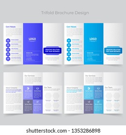 Business Trifold Brochure Design