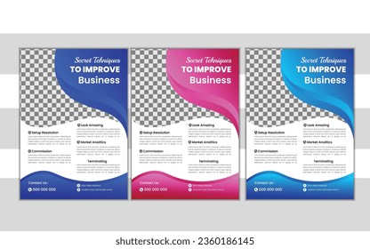 business trifold brochure  design flyer template, blue geometric tri fold layout design yellow minimal business profile template layout,16 pages brochure template layout design multipage orange broch