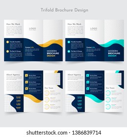 Business Trifold Brochure Design Template