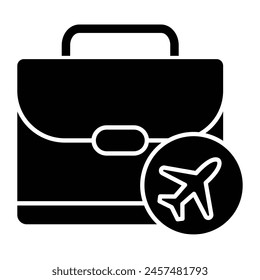 Business Trip Icon Design For Personal And Commercial Use