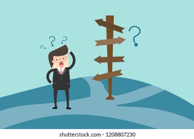 Business troubleshooting concept.