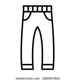 Business Trousers icon vector image. Can also be used for web apps, mobile apps and print media.