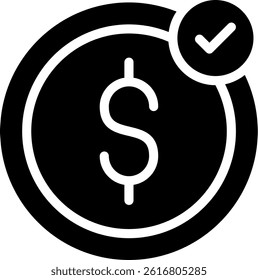 Business Trust Glyph Vector Icon Design