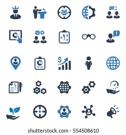 Business Ultimate Icons - Blue Series (Set 3)