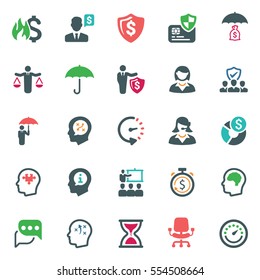 Business Ultimate Icons - Colored Version (Set 1)